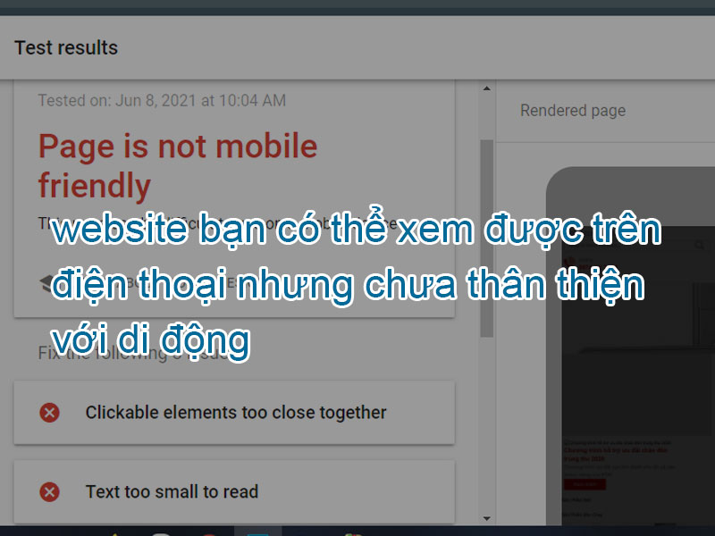 website responsive chưa phải là mobile friendly cẩn trọng khi thiết kế website
